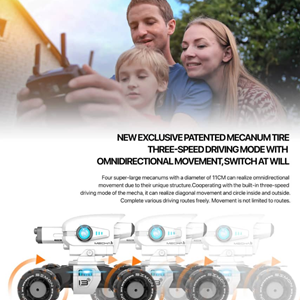  ماشین کنترلی شارژی لیزری نگهبان تیر ژله ای پرتاب کن Mecha Guardian Water Bomb Spray Car Remote Control 1:12 -اسباب بازی